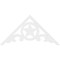 Ekena Millwork Pitch Austin Architectural Grade PVC Gable Pediment, 60"W x 30"H x 1"P (12/12) GPP060X030X100AUS - alternate 4